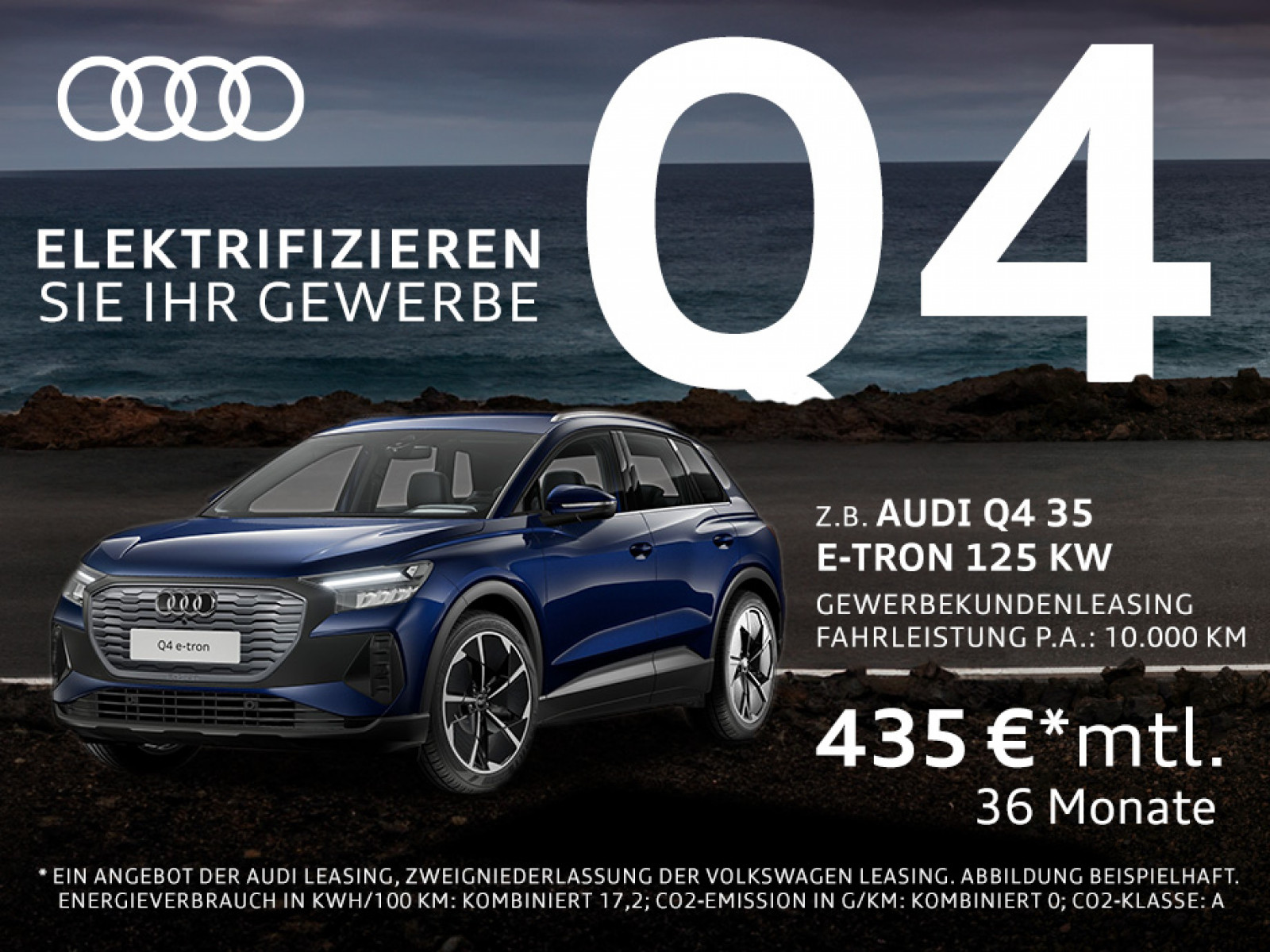 Elektrifizieren Sie Ihr Gewerbe – TOP Audi Elektrofahrzeuge zu attraktiven Gewerbeleasingangeboten jetzt bei POTTHOFF!