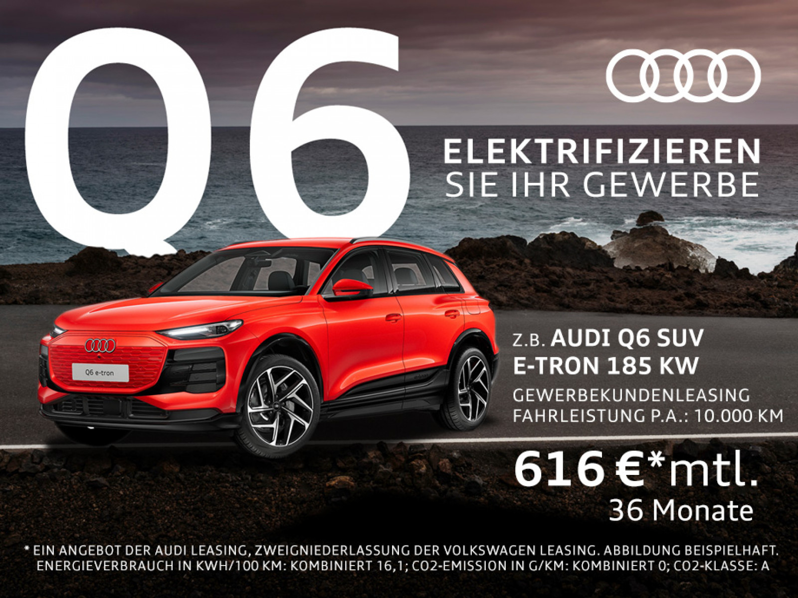 Elektrifizieren Sie Ihr Gewerbe – TOP Audi Elektrofahrzeuge zu attraktiven Gewerbeleasingangeboten jetzt bei POTTHOFF!