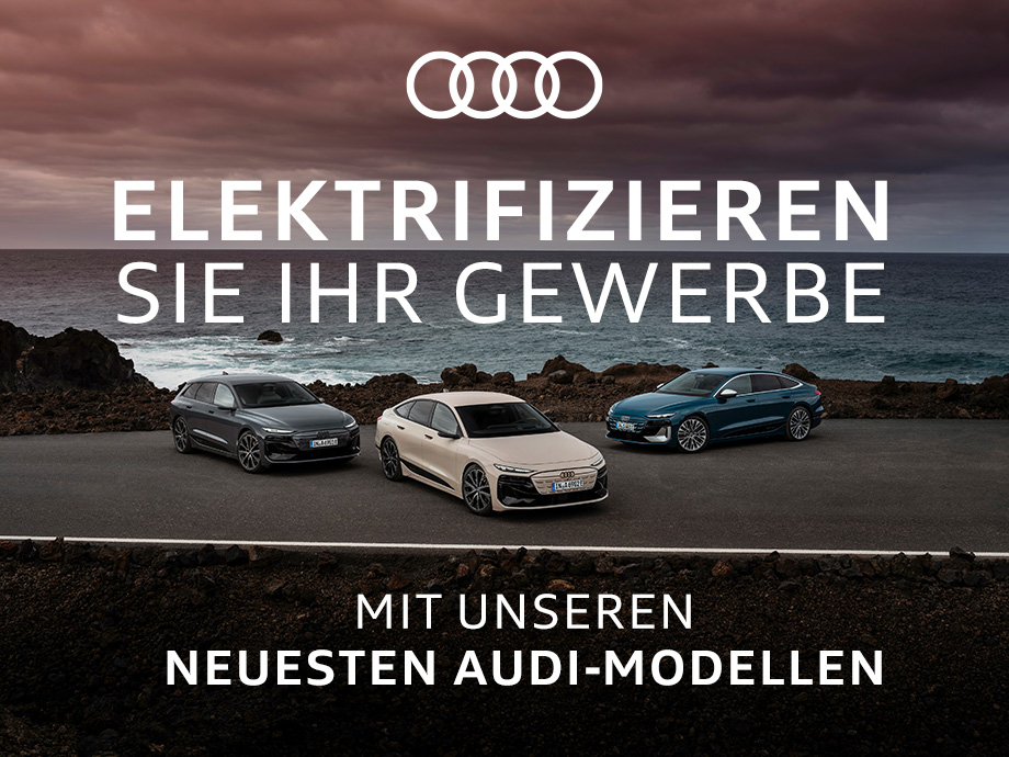 Elektrifizieren Sie Ihr Gewerbe – TOP Audi Elektrofahrzeuge zu attraktiven Gewerbeleasingangeboten jetzt bei POTTHOFF!