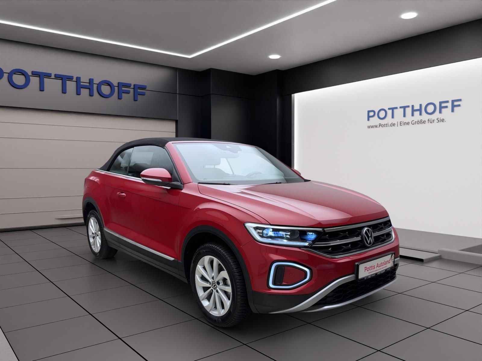 Volkswagen T-Roc Cabriolet 1.0 TSI StyleNavi LED Sitzhzg Lenkradhzg