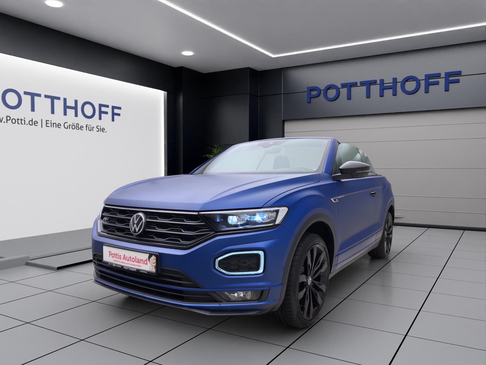 Volkswagen T-Roc Cabriolet 1.5 TSI DSG R-Line AHK ACC DCC PDC Kamera LED Navi Sitzhzg