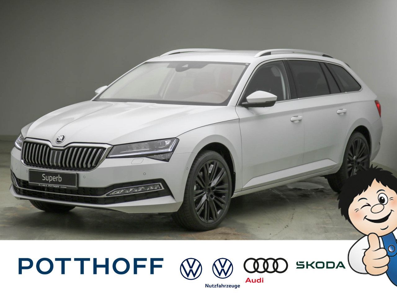 Skoda Superb COMBI STYLE 2.0 TDI DSG AHK MATRIX ACC 360°